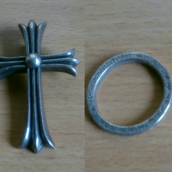 正規品 クロムハーツ 指輪 クロスペンダント チョーカー CH