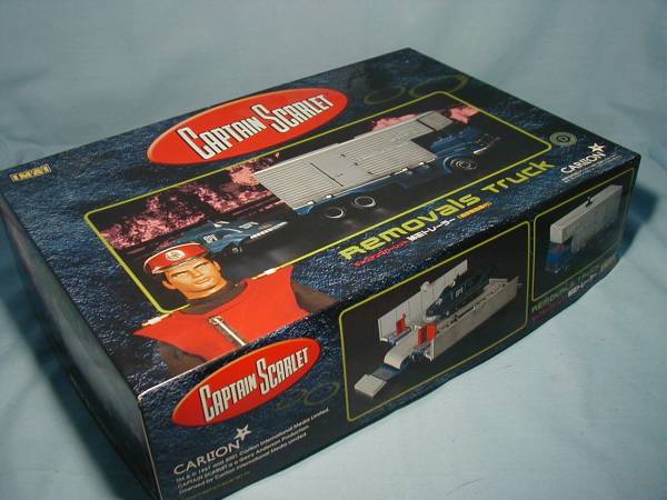 絶版品 キャプテンスカーレット 秘密トレーラー□未使用未組立品
