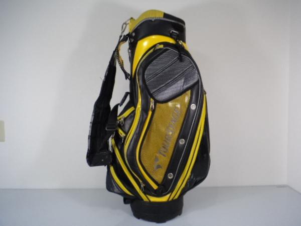 BRIDGESTONE キャディバッグ 黒/黄 BRIDGESTONE ブリヂストン ゴルフ