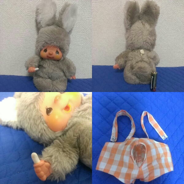 昭和レトロ モンチッチ うさぎ チムたん ぬいぐるみ セキグチ製