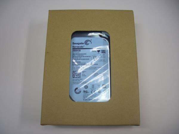 ●Seagate ST2000DM001●3.5HDD SATA 2TB 7200rpm 64MB●H324