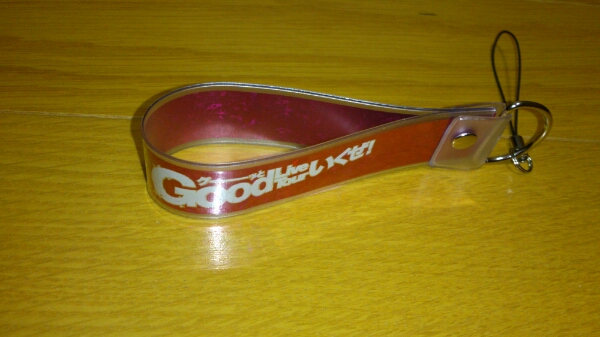 Kis-My-Ft2★銀テープストラップ★ピンク×クリア★ハンドメイド_2