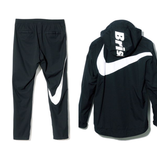 FCRB セットアップ STORM FIT Mサイズ 黒 ブリストル ストーム