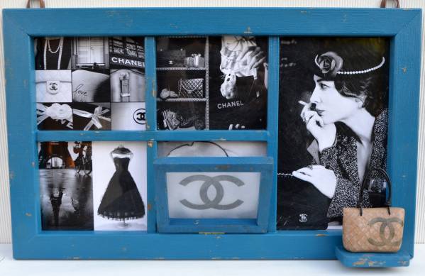バッグ物語♪「シャネルの窓」」壁掛け飾り ♪