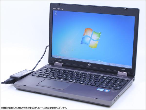 HP ProBook 6560b Core i7 2620M 4GB 320GB DVDマルチ Win7