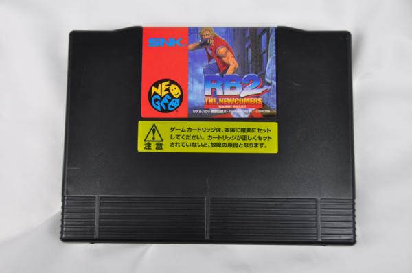 ネオジオ ROMカセット リアルバウト餓狼伝説2 箱・取説・他付