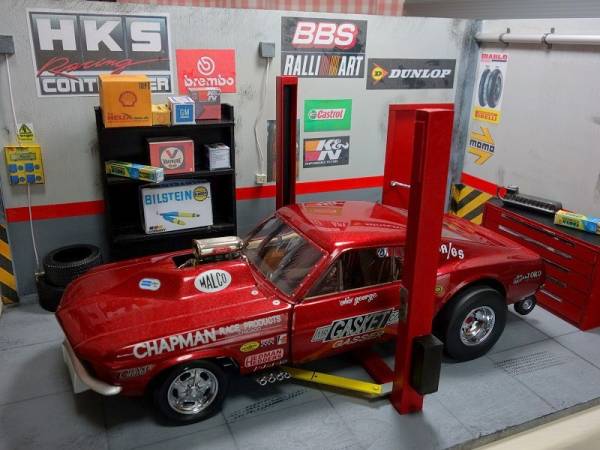 1/18 ジオラマガレージ ワイルドスピード ワイスピ Snap on (乗用車