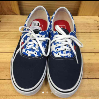Vans Era | Blue Skate Shoes – - Navy Men's Shoe Blues ERA Red