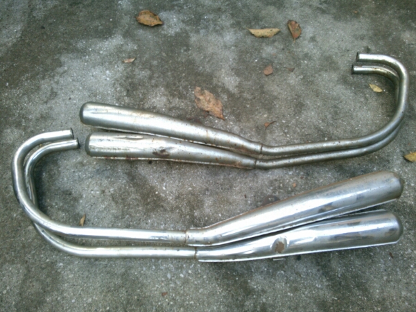 CB350Four 　純正マフラー