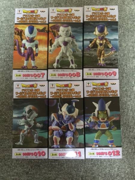 ★ドラゴンボール超　コレクタブルフィギュアFREEZASPECIAL６種