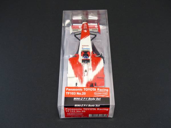 未走行・ミニッツF1・トヨタTF103・ボディセット(おまけ付)