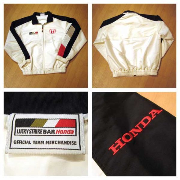 278 HONDA ホンダ LUCKY STRIKE B-A-R F1 ナイロンジャンパー