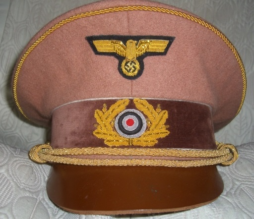 WW2　ナチスドイツ軍　ヒトラー　制帽　