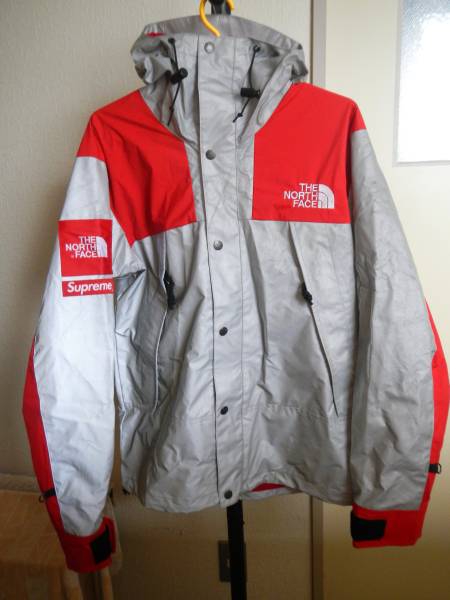 SUPREME THE NORTH FACE REFLECTIVE 3M MOUNTAIN PARKA サイズM