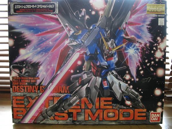 MG 1/100「デスティニーガンダム」EXTREME BLAST MODE 他付属有