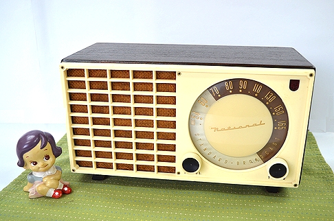 ナショナル/National真空管ラジオDL-380型 ★動作品