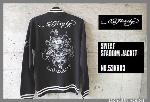 DA◇サンプル特価【Ed Hardy】エドハ-ディ- カットソ-スタジアム