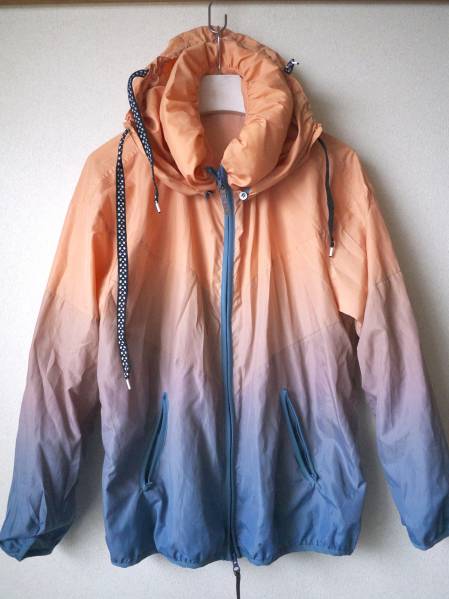 ☆mercibeaucoup メルシーボークー グラデーション ナイロン JKT