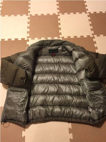 モンベル 茶 ダウンジャケットXS_2
