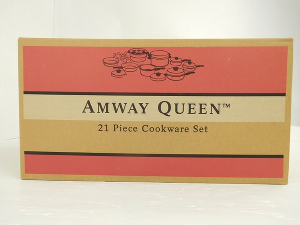 未使用 Amway クイーン・クックウェア 21ピースセット O1630976