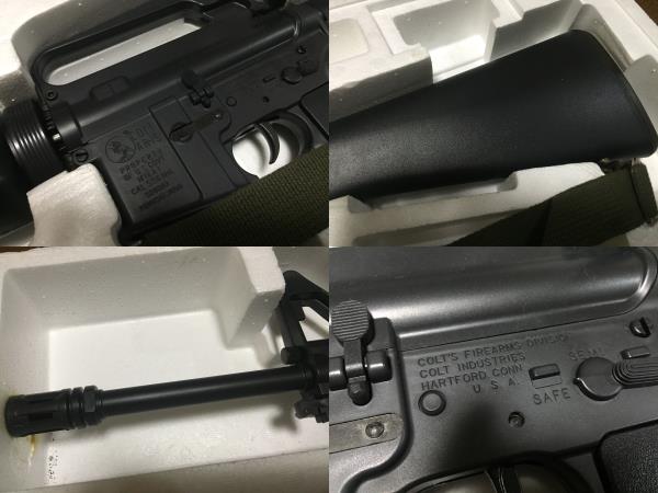 □コクサイ ガスガン COLT M16-A1 中古ジャンク品□ ミリタリー ホビー