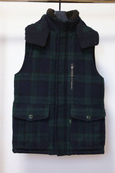 GERUGA ゲルガ　HOODED VEST 　フードベスト2　