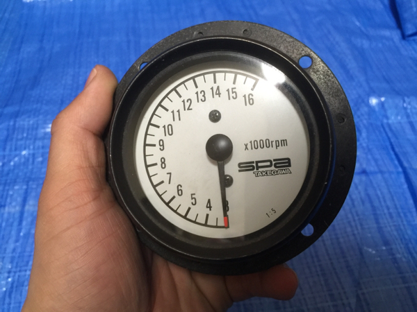 当時物!? 武川機械式タコメーター!!!!!!!!!!!