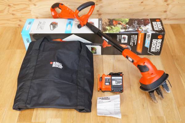 【BLACK&DECKER】コードレスミニ耕運機 LGC120★送料無料★