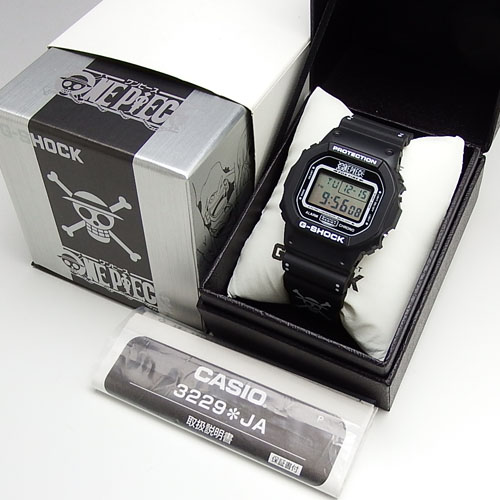 新品 ワンピース×G-SHOCK CASIO DW-5600VT 麦わらの一味 モデル