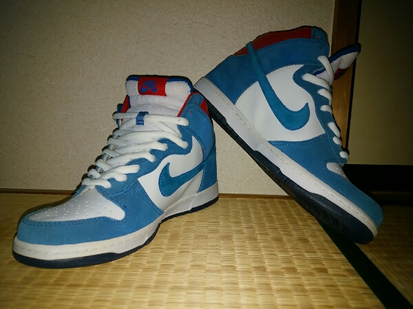【激レア】 NIKE DUNK HI SB 141 ナイキ ダンク ブラジル産28cm 