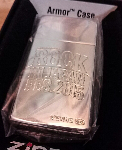 ROCK IN JAPAN FES.2015 Zippo 限定品 ロックインジャパン未使用