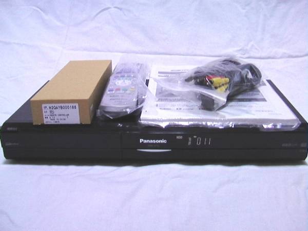 Panasonic AVCREC DMR-XP12 リモコン新品＆取説付 完動品