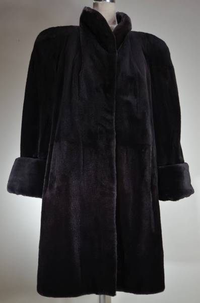 ④最高級/LANVIN/ミンク/毛皮コート/フリーサイズ/超美品■