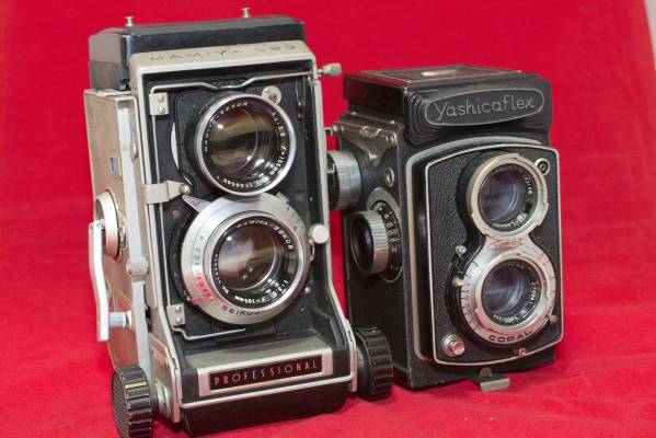ジャンク品】Mamiya C33 105mmレンズつき & ヤシカフレックス