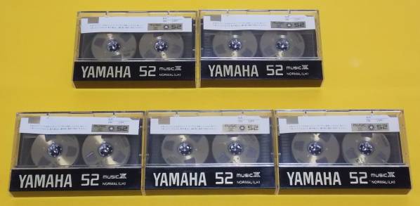 【カセットテープ】 YAMAHA MusicXX normal(LH)52 ×２