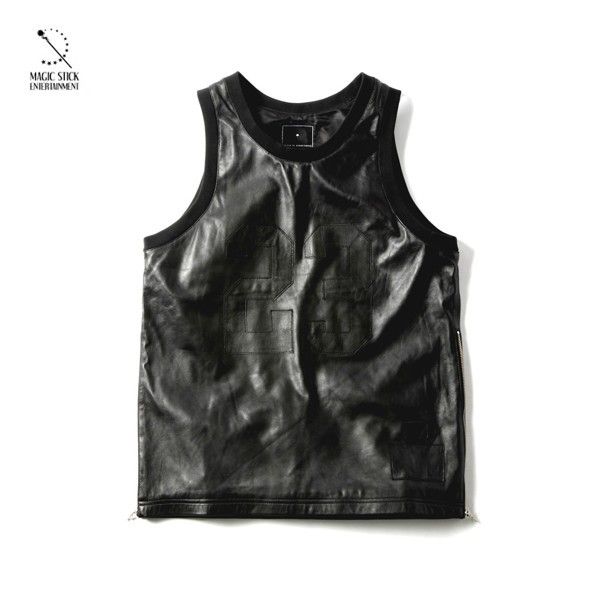Magic Stick レザーベスト monkey time elvira julius stampd la