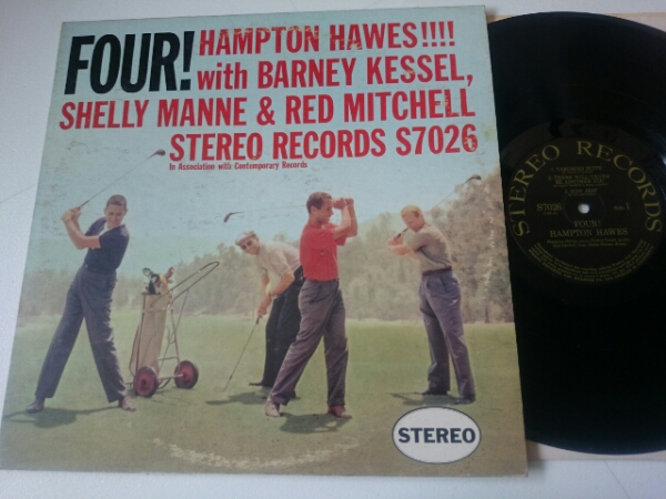 LP○Hampton Hawes/Four ！[ USA盤/LKS 55刻印/S7026]