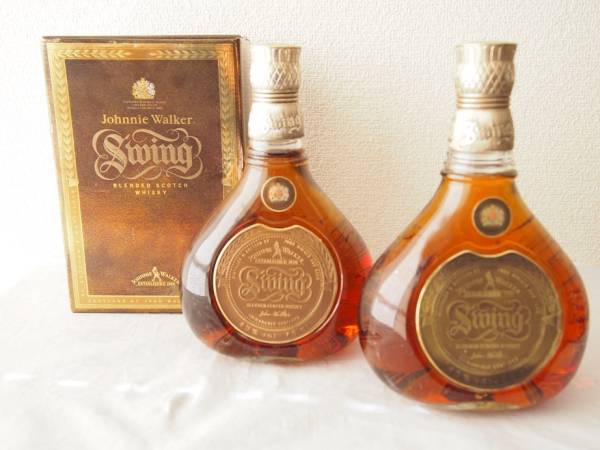 Johnnie Walker Swing 2本Set Johnnie Walker Swing ジョニーウォーカースイング2本セット古酒