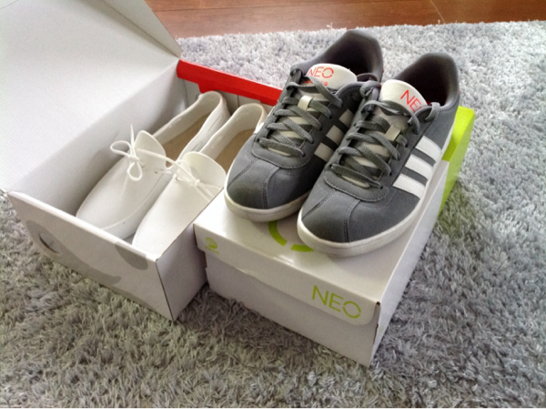 美品★アディダス スニーカー woz レインシューズ ②足セット