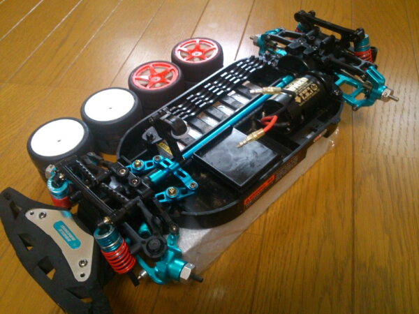タミヤ TT01カスタム フルベア・アルミ オプション仕様 タミヤ 1⁄10