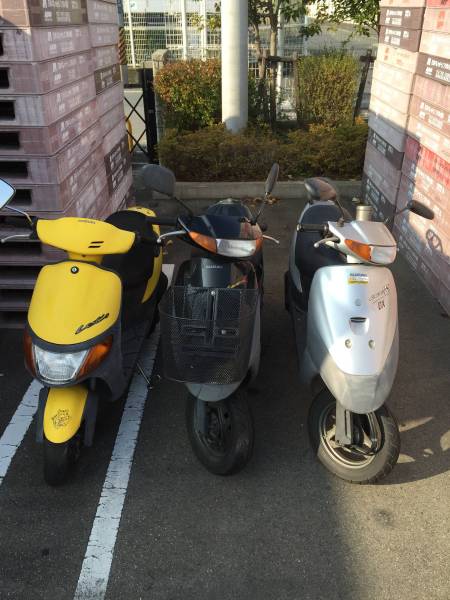 レッツ 3台まとめて セピア ライブディオ ジョグ 今こそ乗りたい平成