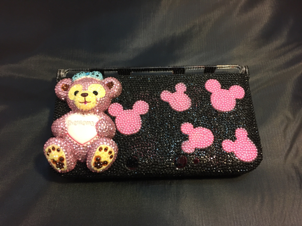 任天堂 3DSLL デコカバー シェリーメイ ブラック