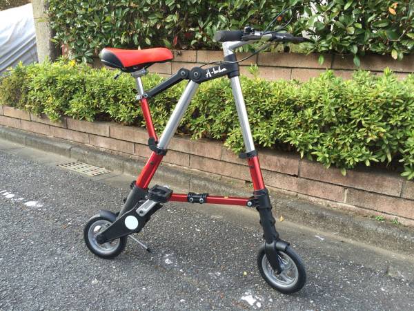 A-Bike？折り畳み自転車8インチノーパンクタイヤ【ジャンク】 a-bike
