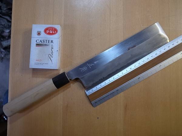 菜切包丁 正本 正本 薄刃 菜切包丁 约30cm 鋼製