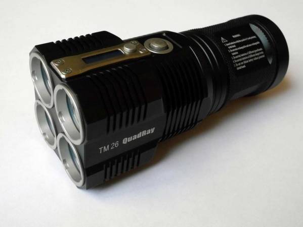 ライト・ランタン NITECORE TM26 NiteCore TM26 Flashlight Review