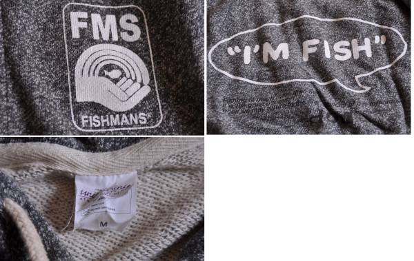 ☆fishmans パーカー M フィッシュマンズ(パーカー)｜売買された