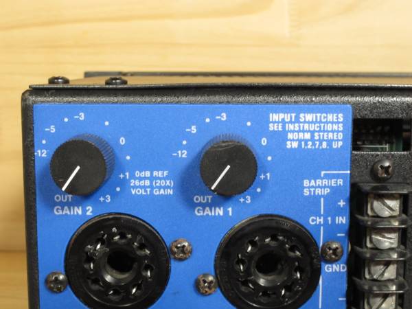 QSC パワーアンプ ステレオ PLX1202 amplifier 1200W パワーアンプ特集