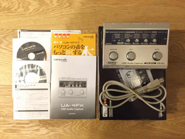 【使用浅極美品】UA-4FX ROLAND オーディオインターフェース