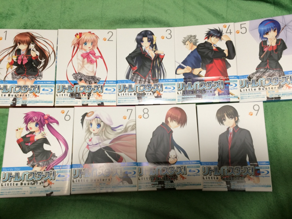 中古】リトルバスターズ！初回生産限定版BD全巻【美品】 リトル