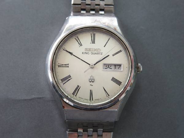 セイコー SEIKO キング クオーツ メンズ 腕時計 中古29大04